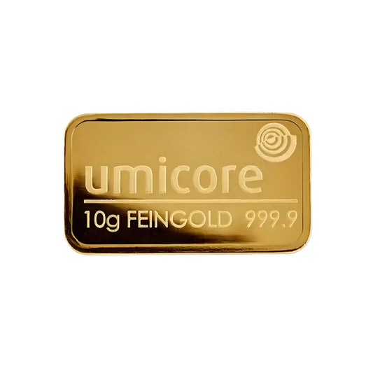 10g Umicore Minted Gold Bar